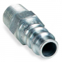 HI-FLO ALUMINUM MALE PLUG 1/4"