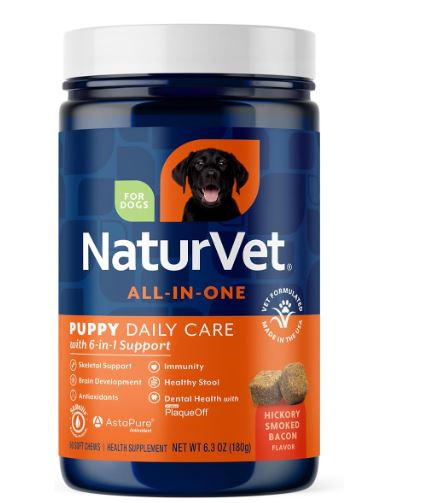 NATURVET PUPPY DAILY SOFT CHEWS