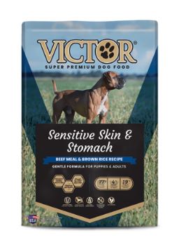 VICTOR BEEF & BROWN RICE SENSITIVE SKIN & STOMACH 30LB