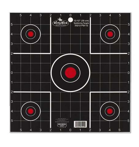 DIRTY BIRD SIGHT IN 12" TARGET