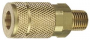 BRASS MNPT COUPLER 1/4"