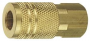 FNPT BRASS COUPLER 1/4"