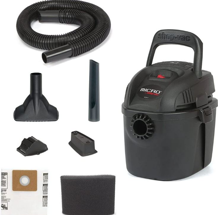 SHOP-VAC WET/DRY VACUUM 1 GAL