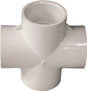 PVC PIPE CROSS SCH40 1" 150PSI