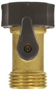 BRASS HOSE SHUT-OFF VALVE
