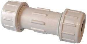 DOUBLE SEAL PVC COUPLING 2IN