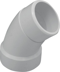 PVC STREET PIPE ELBOW 2" 45DEG