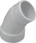PVC STREET PIPE ELBOW 2" 45DEG