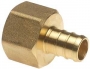 BRASS FEMALE ADAPTER 1/2IN