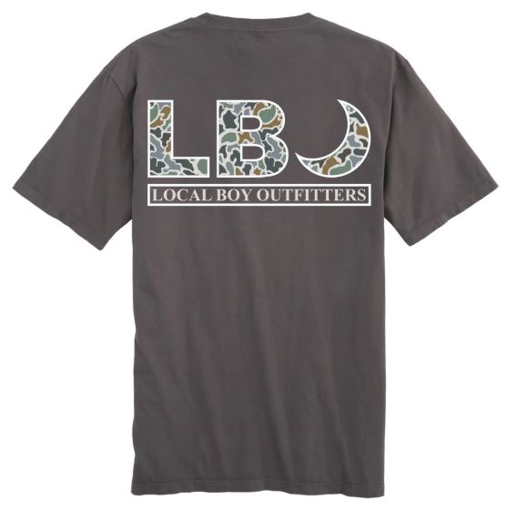 YTH GRAY LBO BLUFF TEE