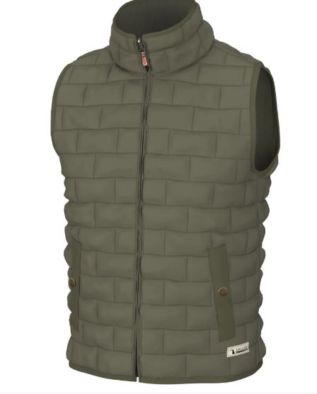YTH MOSS BRICK QUILT VEST