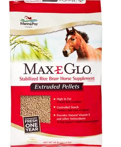 MAX-E-GLO RICE BRAN 40LB