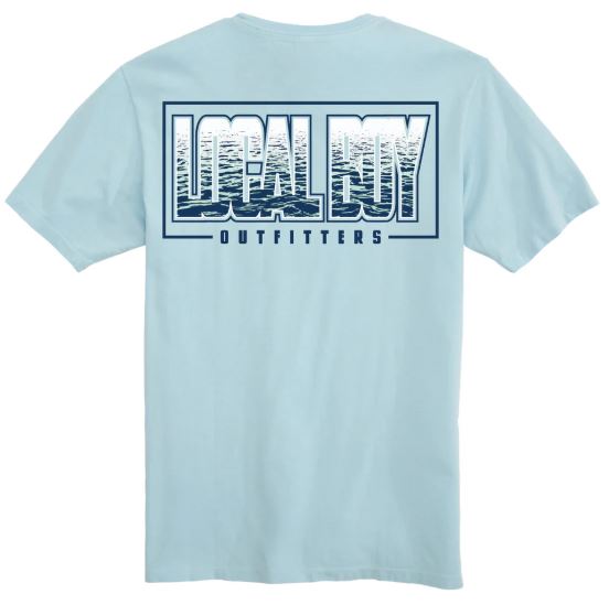 CHAMBRAY LOCAL TIDE TEE