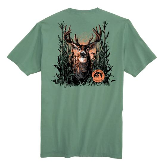 GREEN BUCK MAZE TEE