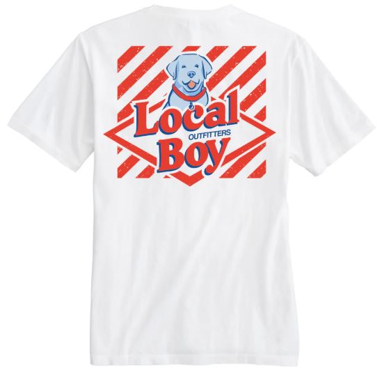WHITE LOCAL SNACK TEE