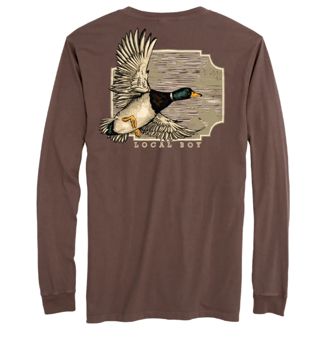 BROWN LS GREENHEAD FLY TEE
