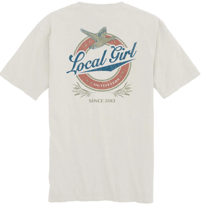 SILVER LOCAL GIRL VINTAGE MILLER TEE