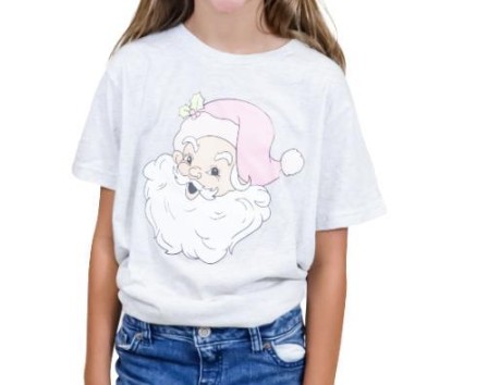 NAVY MERRY FISHMAS TEE