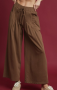 WIDE-LEG TIE PANT