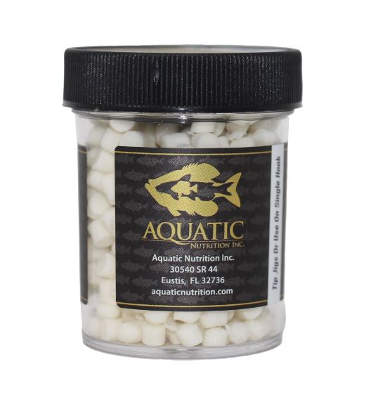 WHITE GLITTER CRAPPIE UP 10X SUPER BAIT