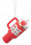 RED INSULATED MUG ORNAMENT