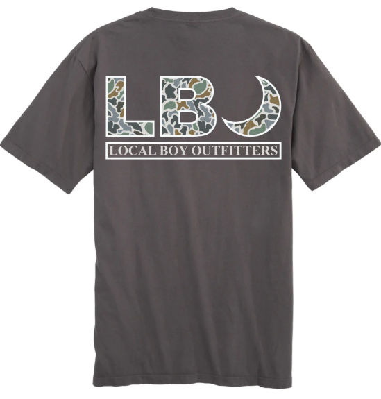 TODDLER GREY LBO BLUFF TEE