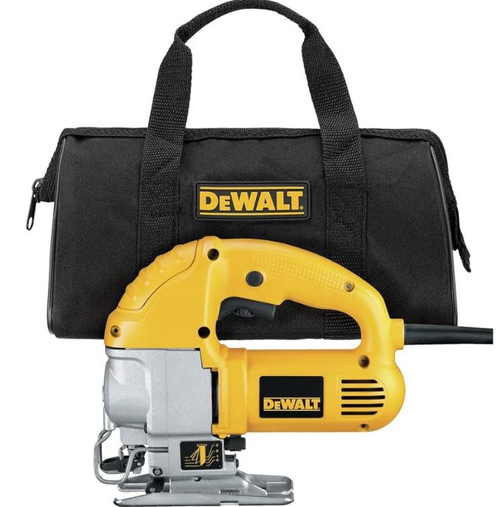 DEWALT JIGSAW KIT 5.5A 0-3000SPM