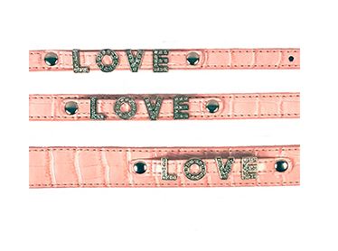 PASTEL PINK LOVE COLLAR
