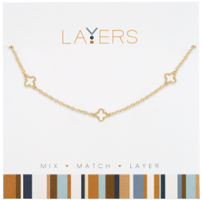 GOLD MULTI LAYERS NECKLACE