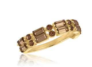 STACK LT COLORADO GOLD RING