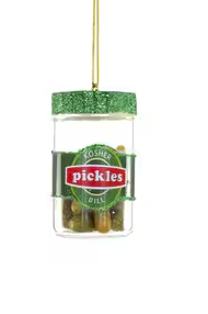 KOSHER DILL PICKLES ORAMENT