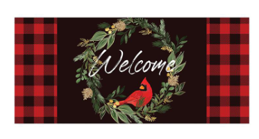 CARDINAL WREATH SWITCH MAT