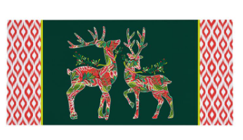 PATTERN REINDEER SWITCH MAT
