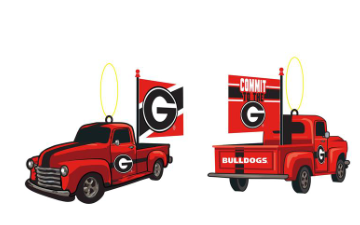 UGA RALLY TRUCK ORNAMENT