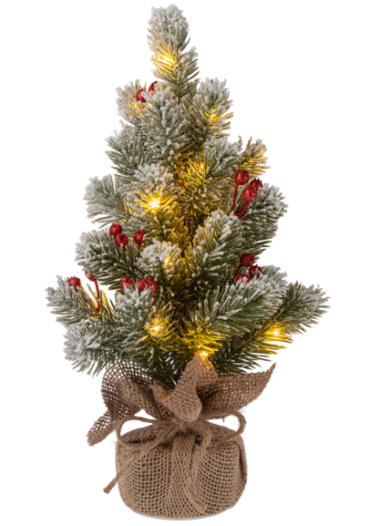 LIGHT UP SNOWY PINE TREE