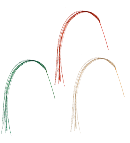 TWISTED TREE SPRAY ORNAMENT