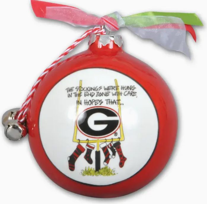 GA STOCKING ORNAMENT
