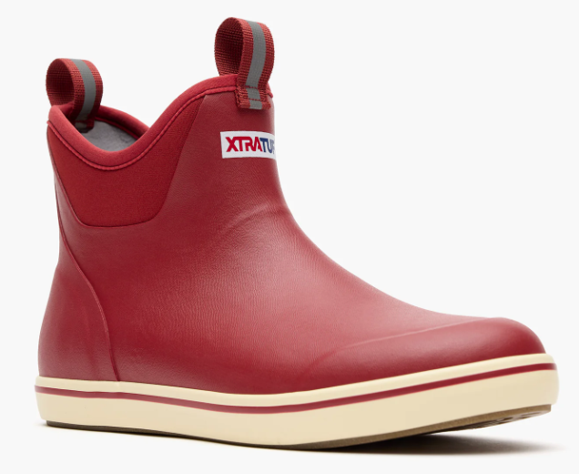 MENS RUST RED DECK BOOT