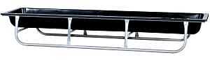 BLACK STEEL FEED BUNK 12.5CUFT