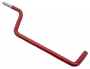 STEEL RED LADDER HOOK 6X8" 15LB