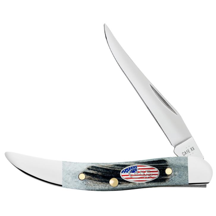 GRAY BONE SAWCUT JIGGED TOOTHPICK