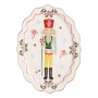 XMAS NUTCRACKER SMALL PLATTER
