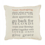 THANKSGIVING RULES PILLOW