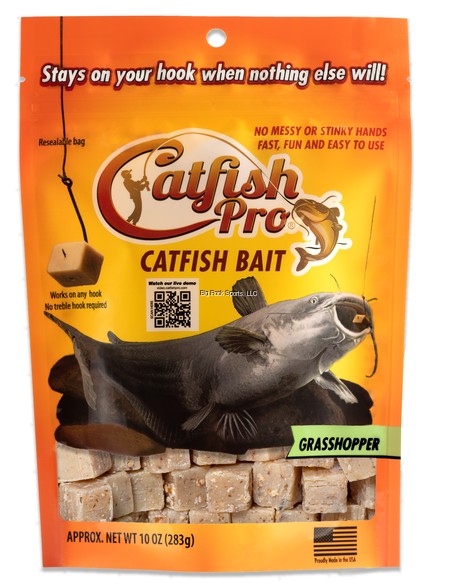 GRASSHOPPER CATFISH BAIT 10OZ