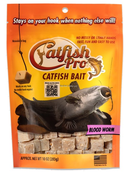 BLOOD WORM CATFISH BAIT 10OZ