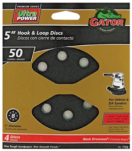 COARSE HOOK & LOOP DISC 5" 50GR