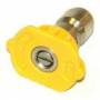 YELLOW SPRAY NOZZLE 15DEG 4IN