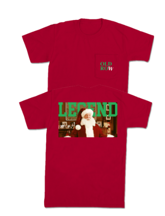 RED THE CLAUSE LEGEND TEE