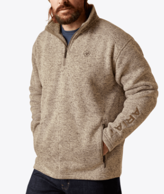 BEIGE CALDWELL SWEATER