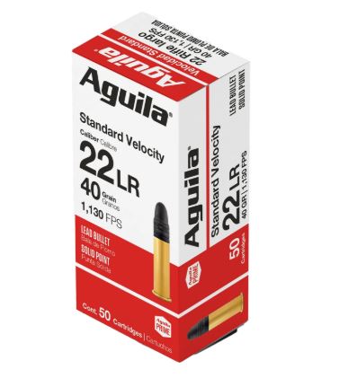 AGUILA SV 22LR SP 40GR 50RNDS